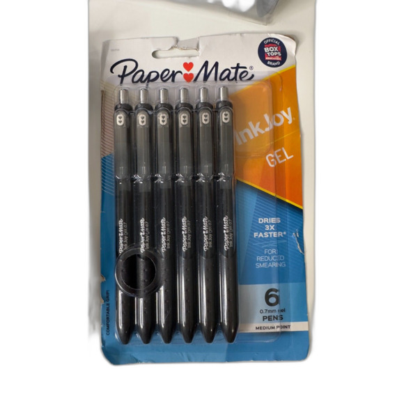 Paper Mate InkJoy Gel Pens .7mm Medium Point, Black, 68-Count - Picture 4 of 7